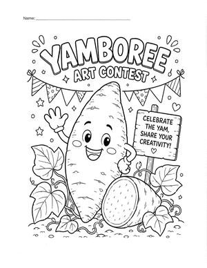 2026 Yamboree Coloring Page