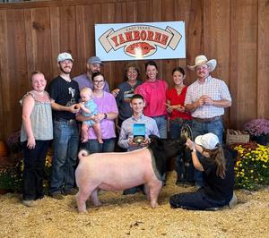 2026 Yamboree Livestock Show Swine Winner Group