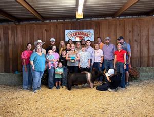 2026 Yamboree Livestock Show Swine Winner Group