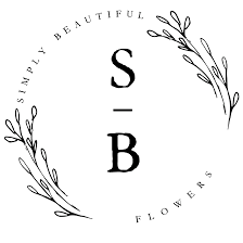 SB logo in black color and white background