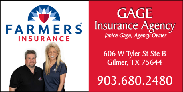 Gage Insurance Agency 903-680-2480